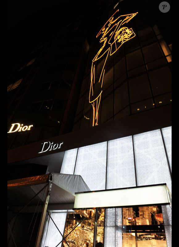 Réouveture de la boutique Dior à New York