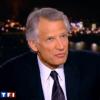 Dominique de Villepin interrogé par Claire Chazal.