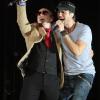 Enrique Iglesias et Pitbull en concert à Fort Lauderdale, le 11 décembre 2010