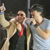 Enrique Iglesias et Pitbull en concert à Fort Lauderdale, le 11 décembre 2010