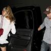 Enrique Iglesias et Anna Kournikova sortent d'un dîner à Miami, le 30 novembre 2010