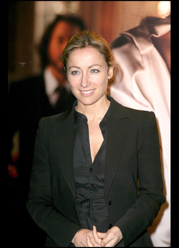 Anne-Sophie Lapix à l'avant-première du film The Tourist, le 13 décembre 2010, à Paris.