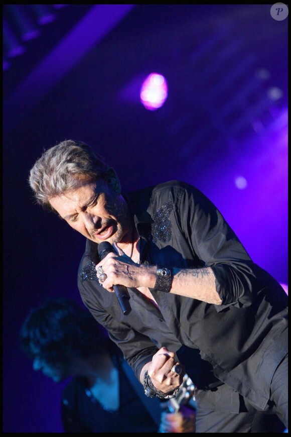 Johnny Hallyday, juillet 2009