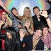 Stéphanie fête son anniversaire au Six Seven (Paris), entourée de ses amis de Secret Story : Charlotte, Benoît, Bastien, Thomas, John et Robin, mercredi 15 décembre.
