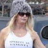 Goldie Hawn en vacances dans la station de ski à Aspen, le 22 décembre 2010.