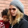 Heidi Klum et ses enfants à Los Angeles, le 24 décembre 2010.