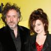 Tim Burton et Helena Bonham Carter le 1er novembre 2010 à Londres