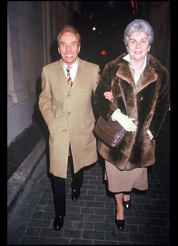 Albert Raisner et son épouse le 2 février 1993.