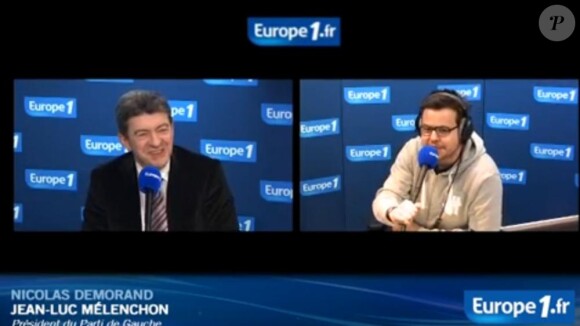 Jean-Luc Mélenchon interviewé par Nicolas Demorand sur Europe 1, le 5 janvier 2011