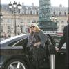 Sharon Stone lors de son arrivée à Paris le 11 janvier 2011