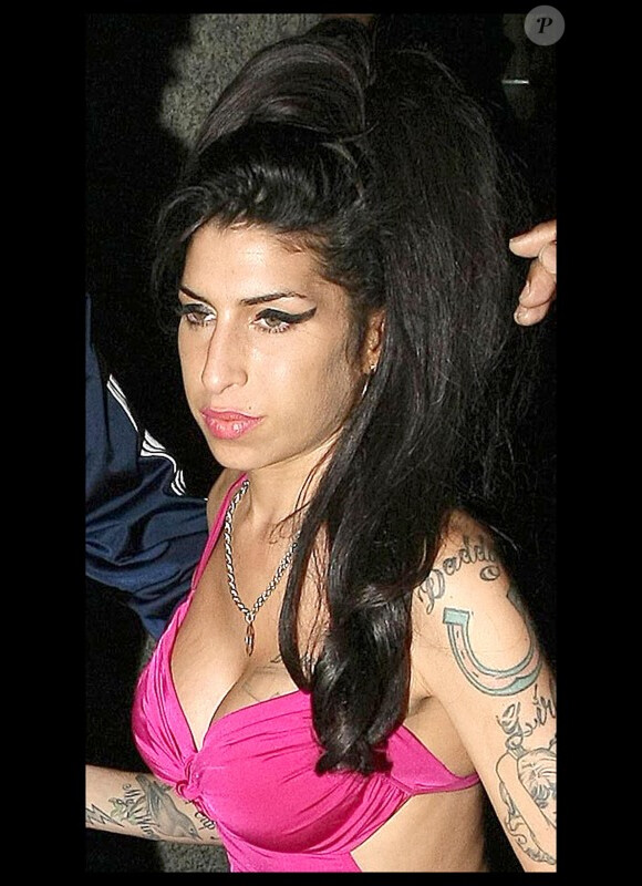 Amy Winehouse à Londres, le 27 juillet 2010.