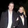 Nicollette Sheridan et son petit ami Steven Pate ont été photographiés à la sortie d'un restaurant de West Hollywood, mardi 11 janvier 2011.