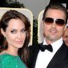 Brad Pitt et Angelina Jolie à l'occasion de la 68e cérémonie des Golden Globes, qui s'est tenue au Beverly Hilton Hotel de Los Angeles, le 16 janvier 2011.