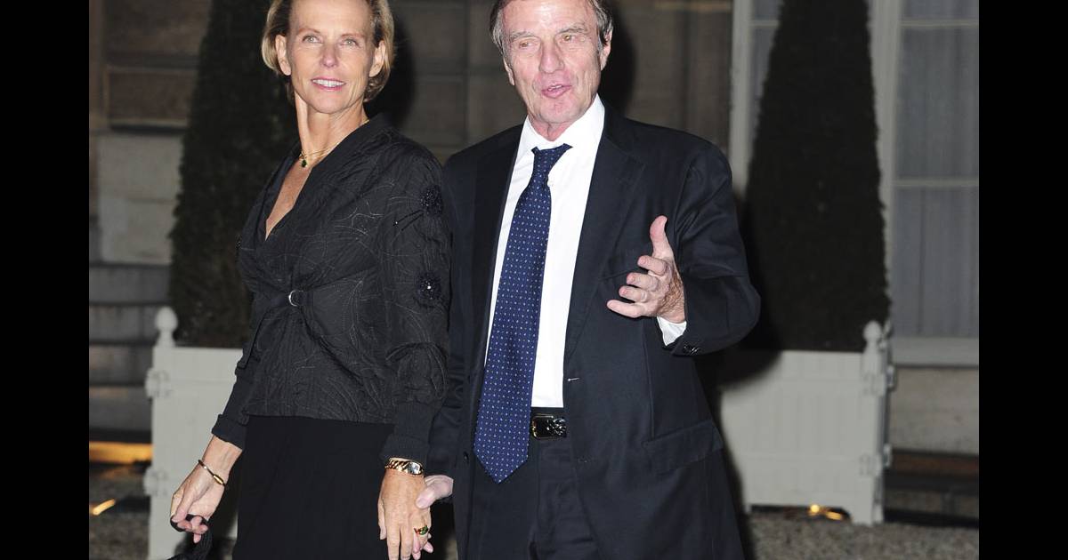 Christine Ockrent et son mari Bernard