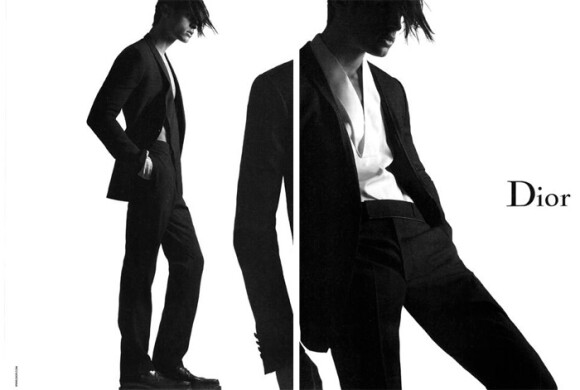 Baptiste Giabiconi, nouvelle image de la campagne Dior printemps/été 2011.
