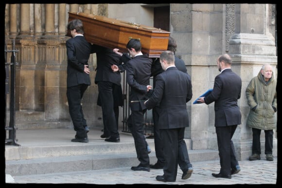 Les obsèques de Jean Dutourd en l'église de Saint-Germain-des-Prés à Paris le 21 janvier 2011