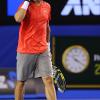 La détresse et la résignation de Rafael Nadal, qui, en janvier 2011, n'a pas pu défendre ses chances en quart de finale de l'Open d'Australie face à son compatriote et ami David Ferrer...