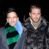 Marc Jacobs et Lorenzo Martone à l'inauguration d'une exposition consacrée à George Condo, le 25 janvier 2011.