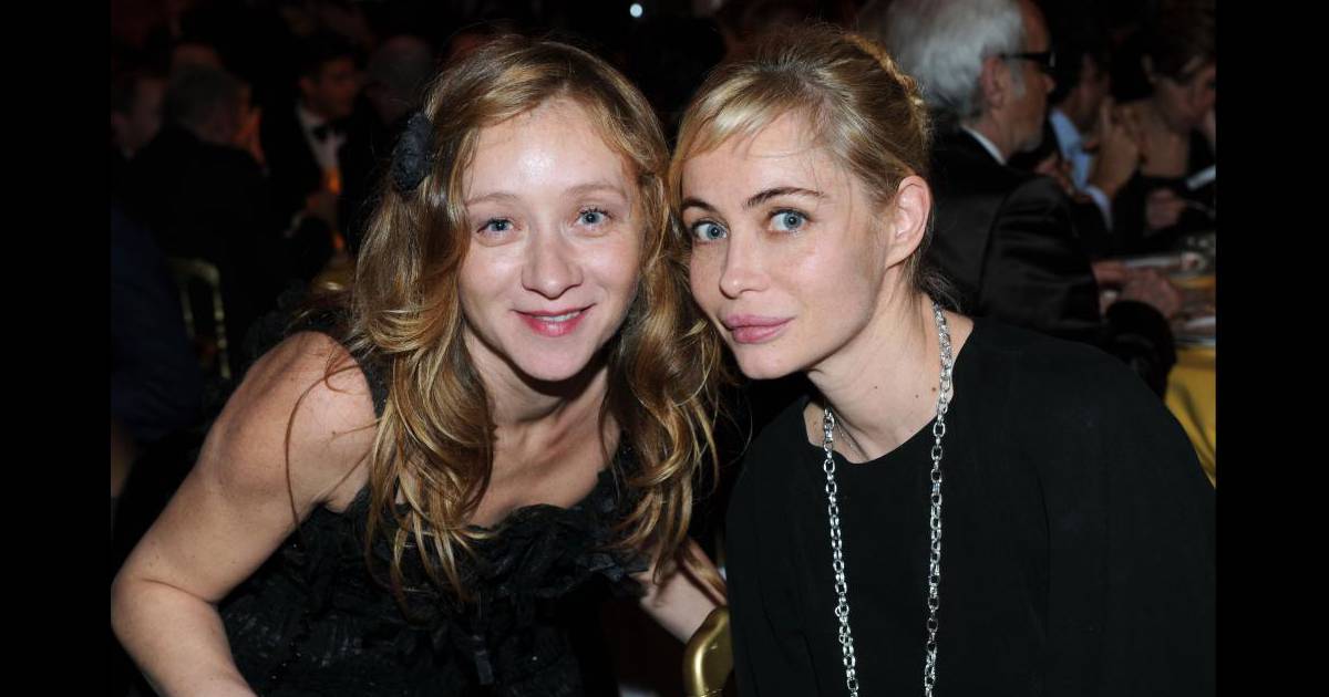 Famille Sylvie Testud Et Son Mari Sylvie Testud et Emmanuelle Béart lors du dîner de la mode contre le