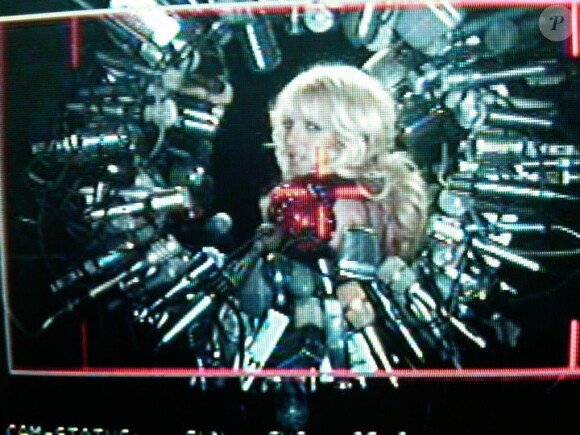Image tirée du prochain clip de Britney Spears, Hold it against me.