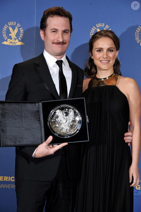 Darren Aronofsky et Natalie Portman à la cérémonie des Director's Guild of America à Los Angeles, le 29 janvier 2011.