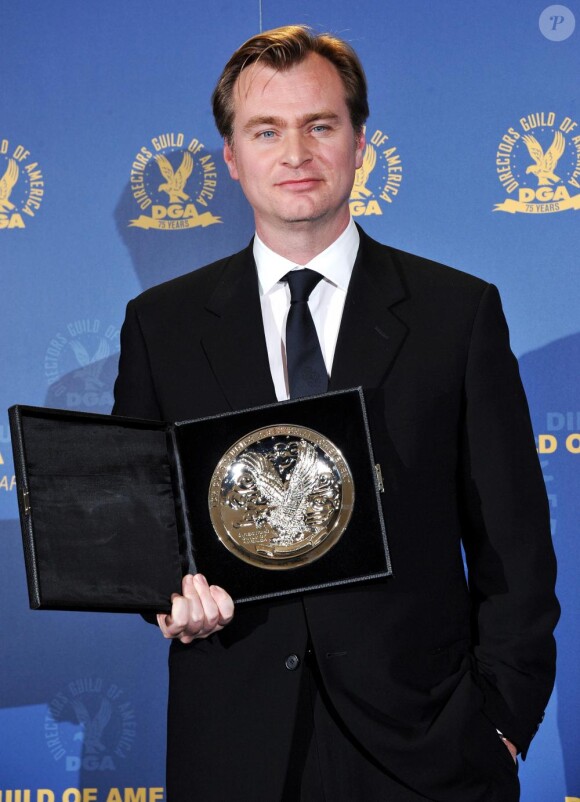 Christopher Nolan  à la cérémonie des Director's Guild of America à Los Angeles, le 29 janvier 2011.