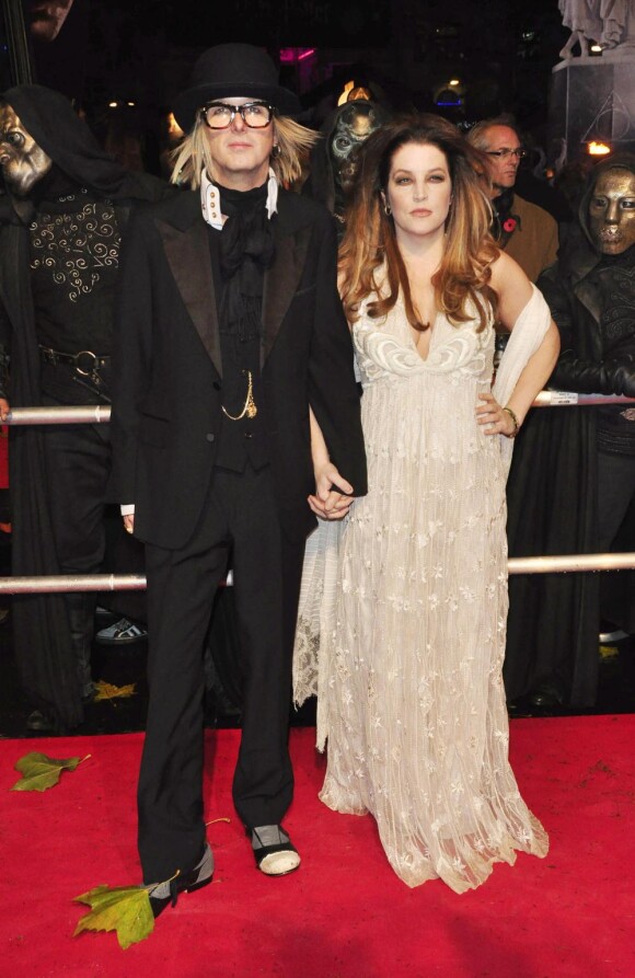 Lisa-Marie Presley et son mari Michael le 11 novembre 2010
