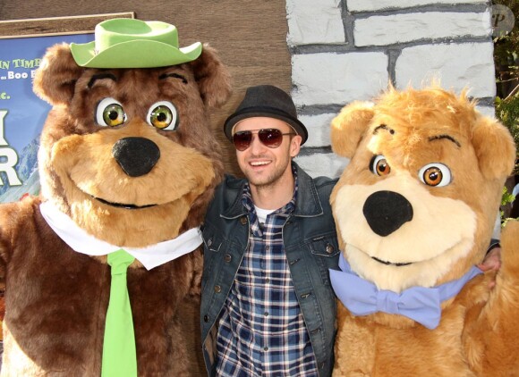 Justin Timberlake décembre 2010 à la première de Yogi Bear