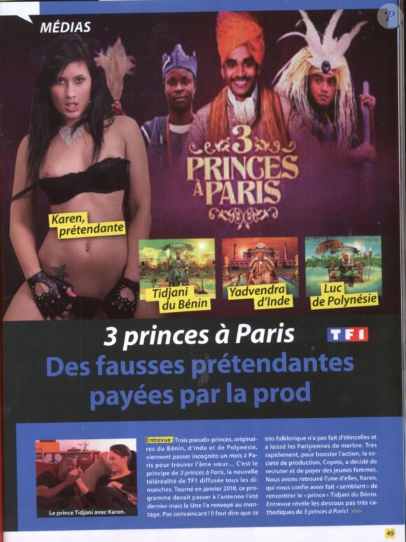 Karen - Trois Princes à Paris