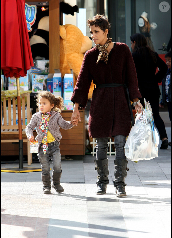 Halle Berry et sa fille Nahla