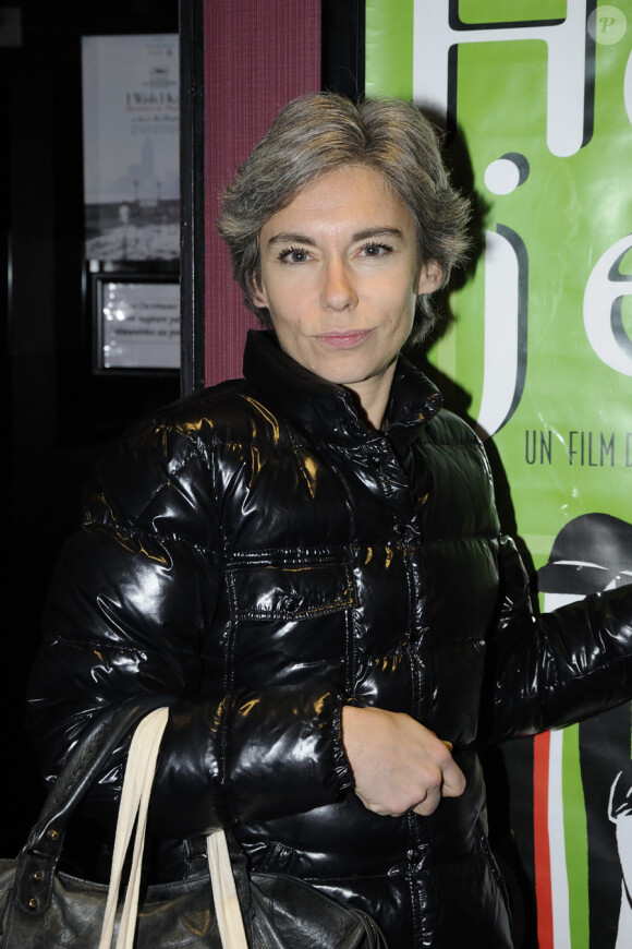 Elisabeth Quin lors de la projection du film Hors jeu à Paris en soutien au réalisateur Jafar Panahi le 1er février 2011