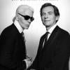 Karl Lagerfeld et le Professeur Stanislas Pol se mobilisent pour l'association Sauvons l'Hôpital