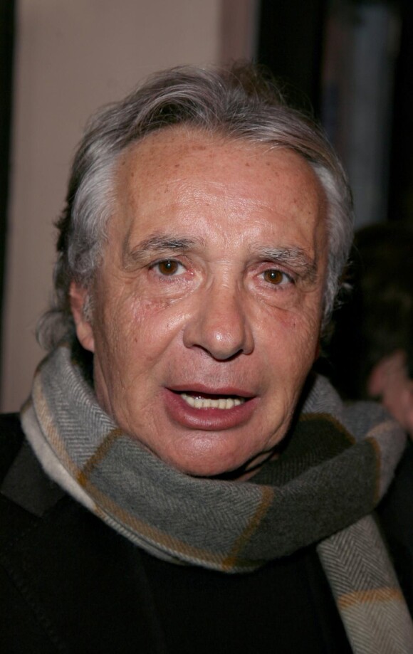 Michel Sardou, à Paris, en janvier 2007.