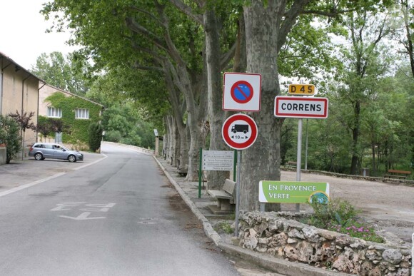 Le village de Correns proche du domaine de Miraval, propriété des Jolie-Pitt