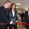Marie de Danemark inaugure l'aile spécialisée dans le dos de l'hôpital de Middelfart, au Danemark, le 4 février 2011.