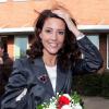 Marie de Danemark inaugure l'aile spécialisée dans le dos de l'hôpital de Middelfart, au Danemark, le 4 février 2011.