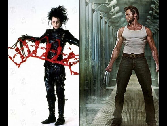 Les griffes de Wolverine (Hugh Jackman), voilà qui rend difficile une relation amoureuse. Heureusement, il existe un personnage qui a connu les mêmes difficultés que lui, Edward aux mains d'argent (Johnny Depp) !