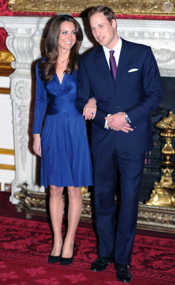 Prince William et Kate en novembre 2010.