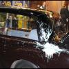 Voiture du prince Charles et Camilla vandalisée à Londres, le 9 octobre 2010