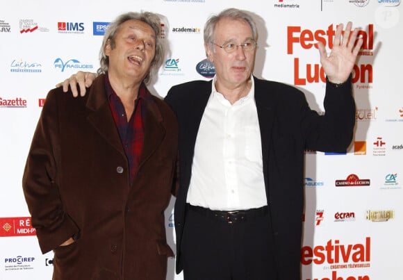 Patrick Bouchitey et Bernard Le Coq lors du Festival de Luchon, le 11 février 2011