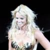 Britney Spears se produit dans le cadre du Circus Tour à Orlando (Floride), en septembre 2009.