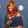 Yolanda Adams rend hommage à Aretha Franklin lors de la 54ème cérémonie des Grammy Awards à Los Angeles, le 13 février 2011.