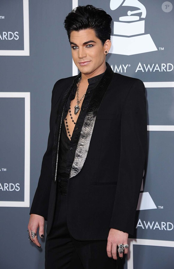 53e cérémonie des Grammy Awards, le 13 Février 2011 : Adam Lambert