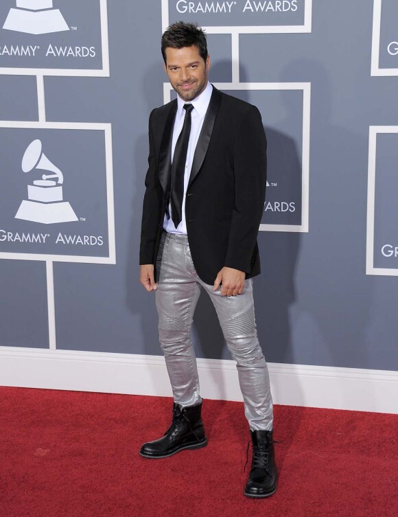 53e cérémonie des Grammy Awards, le 13 Février 2011 : Ricky Martin
