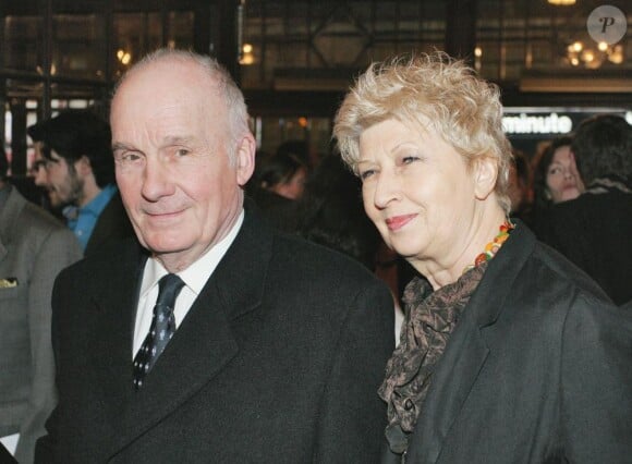 Michel Bouquet et sa femme Juliette Carré en 2005