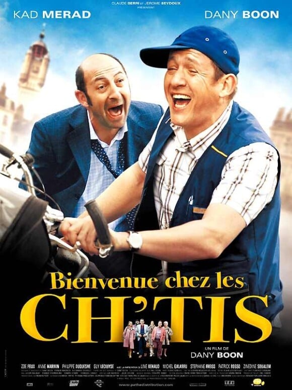 L'affiche du film Bienvenue chez les Ch'tis