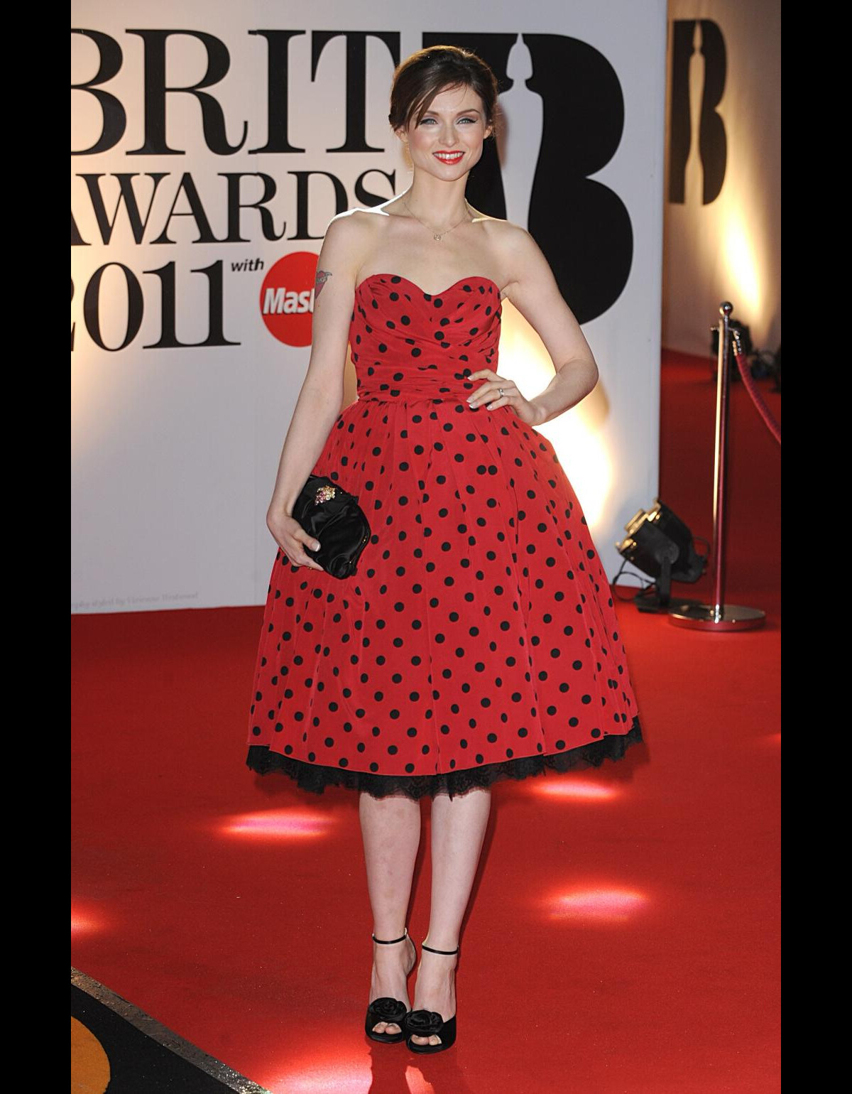 Photo : Sophie Ellis-Bextor lors des Brits Awards le 15 février 2011 -  Purepeople