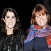 Sarah Ferguson accompagne sa fille Eugenie à une soirée à Londres le 17 février 2011