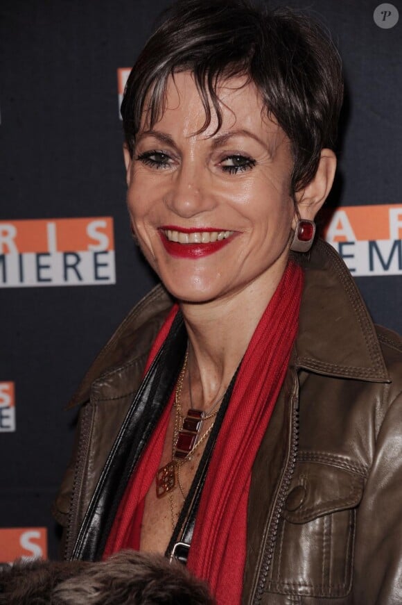 Isabelle Morini-Bosc à la cérémonie des Gérards du cinéma, le 21 février 2011, au Théâte Michel à Paris