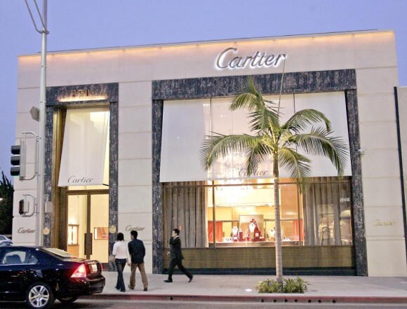 Boutique Cartier à Beverly Hills